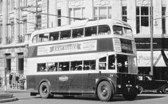 No.-11-Trolley-Bus-to-St-Helens-at-the-Memorial.-1954.